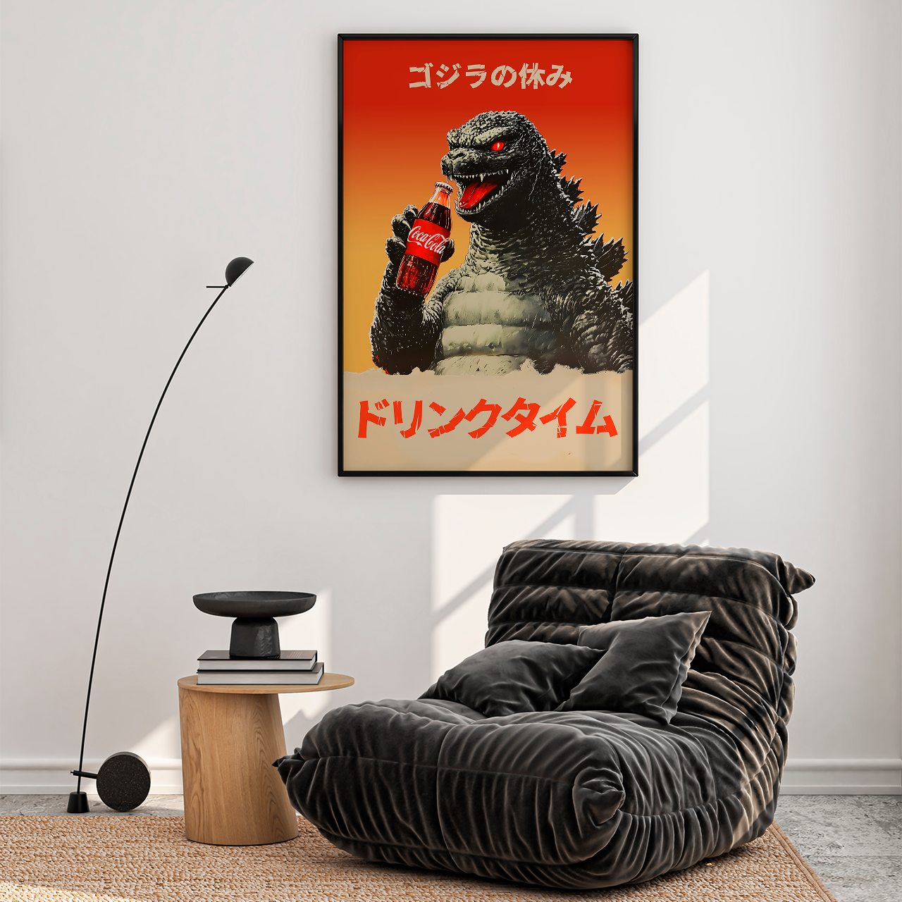 Godzilla's Vacation - Drink Time